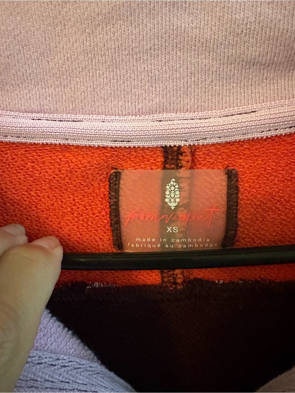 Free People Movement Split Second Half Zip Pullover - Picture 8 of 8